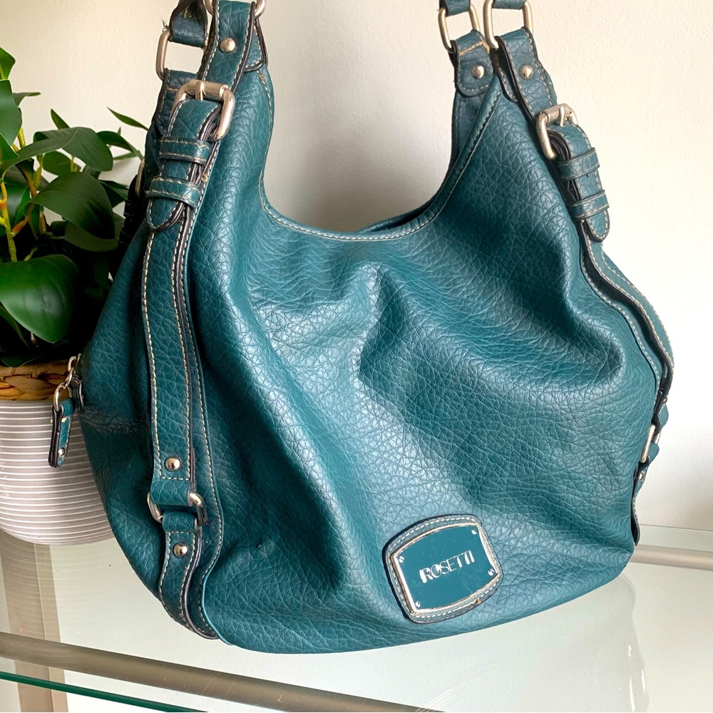 Rosetti Faux Leather Boho Shoulder Bag and wallet